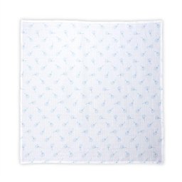 Scutec Pled Lorelli Muselina 80x80 Cm Aquatic Floral Alb