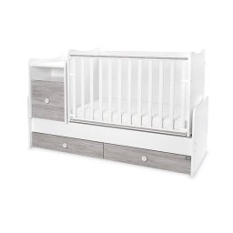 Pat Copii Lorelli Mobilier Multifunctional Trend Plus Transformabil Trio White Artwood Alb