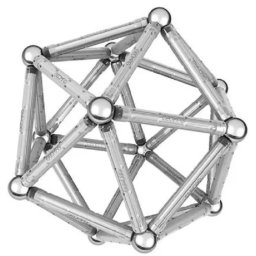 Set Constructie Geomag Cuburi Pro L Pocket Set 53 Piese 3 Ani+