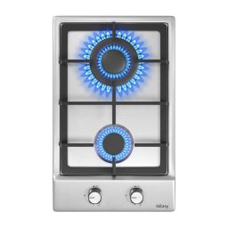Plita Incorporabila pe Gaz IsEasy MGBS-312A 2 Arzatoare Inox