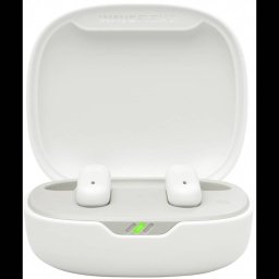 Casti JBL Handsfree Bluetooth Wave Flex 2 TWS ANC MultiPoint Alb