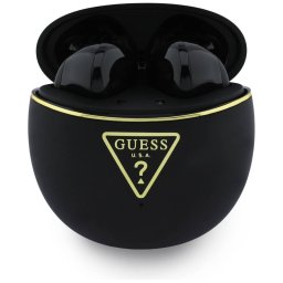Casti Guess Gold Line Triangle Bluetooth 6.0 Negru