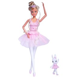 Papusa Simba Steffi Love Dancing Ballerinas 29 cm Roz