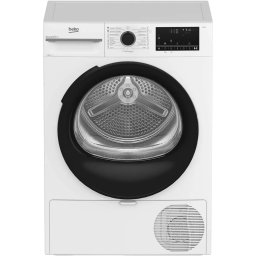 Uscator de Rufe Beko BM3T40230W Pompa de Caldura 10Kg 15 Programe Clasa A++ Hygienic Drying RecycledDry Aquawave Alb