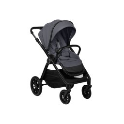 Carucior 2in1 Lionelo Layla Reversibil Cadru Aluminiu Landou Intarit Ventilatie 3D cu Accesorii Maxim 0 - 4 Ani Maxim 22KG Gri