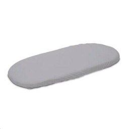 Cearceaf cu Elastic New Baby pentru Landou din Bumbac 35 x 75cm +0luni Gri