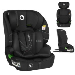Scaun Auto Copii Lionelo Levi Fix i-Size 76-150CM ISOFIX+Top Tether Tetiera Reglabila in 10 Pozitii Insertie Ergonomica Dri-Seat Tapiterie Lavabila Conform cu R129 Maxim 36KG Negru