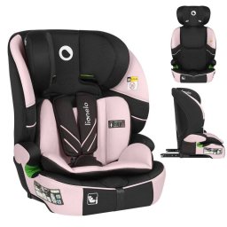 Scaun Auto Copii Lionelo Levi Fix i-Size 76-150CM ISOFIX+Top Tether Tetiera Reglabila in 10 Pozitii Insertie Ergonomica Dri-Seat Tapiterie Lavabila Conform cu R129 Maxim 36KG Roz