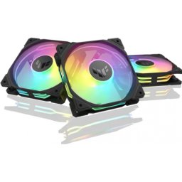 Ventilator ASUS TUF Gaming TR120 ARGB Black 120mm 3 bucati