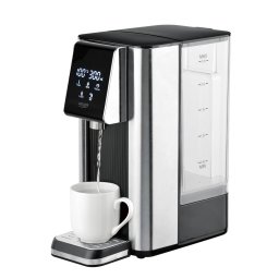 Dispenser Apa Fierbinte Adler AD 1356 Capacitate 2.5L 7 Setari Temperatura LCD Touch Control 2200W Negru/Argintiu