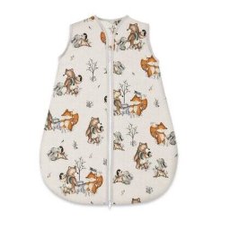 Sac de Dormit MimiNu pentru Bebelusi de Iarna Bumbac Certificat Oeko Tex Standard 100 cu Fermoar 70cm 0-6luni 2.5 Tog Time for Fun Multicolor
