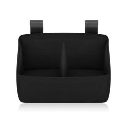 Organizator Multifunctional Lionelo Sidepocket S 26x12x15cm 2x Compartimente Universal Constructie Ranforsata Negru