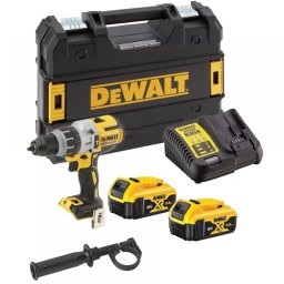 Masina de Gaurit si Insurubat DeWALT DCD991P2 2000RPM 2 Acumulatori 5.0Ah si Incarcator in Cutie Transport Negru/Galben