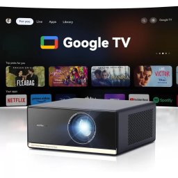 Videoproiector Xiaomi Wanbo X5 Pro 2025 LCD 1920x1080 FullHD Wi-Fi Bluetooth HDR10 1100 ANSI lumeni Google TV Negru