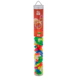 Puzzle PLUS-PLUS Neon Mix 100 piese +5 ani