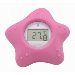 Termometru Digital FreeON Starfish Multifunctional Ecran Usor de Citit BPA Free +0luni Roz