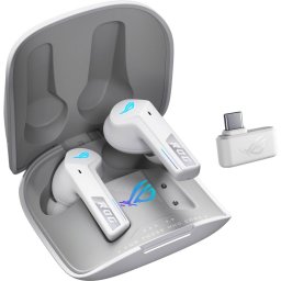 Casti ASUS ROG Cetra True Wireless SpeedNova (white)