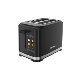 Prajitor de Paine Daewoo SDA DBTCT80B Display LED Functie Reincalzire Decongelare Tavita pentru Firimituri Control Electronic Carcasa Cool Touch Putere 800W Negru