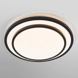 Plafoniera LED Osram Orbis Berlin 490mm 36W 830BK 4700lm Lumina Calda IP20 Metal/Plastic Negru