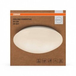 Plafoniera Osram Ceiling Essential 35cm 2xE27 Ip20 Metal/PMMA Alb