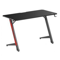 Birou Gaming Serioux Razor Iluminare LED Negru/Rosu