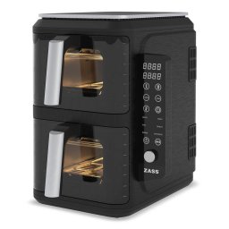 Friteuza Dubla Zass cu Aer Cald cu 2 Cosuri ZAF 16 2300W