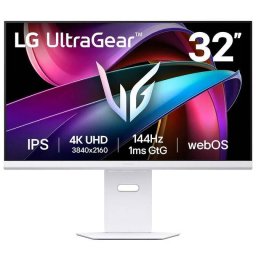 Monitor LG UltraGear G8s 32G810SA-W 31.5inch Gaming 144Hz IPS G-SYNC Compatible Alb