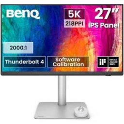 Monitor BenQ PD2730S 27inch 5K IPS 5ms 60Hz HDR Thunderbolt Argintiu