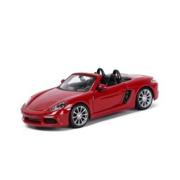 Macheta BBURAGO 1:32 Porsche 718 Boxster +3ani Rosu