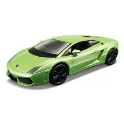 Macheta Masinuta BBURAGO 1:32 Lamborghini Metal +3ani Verde Metalic