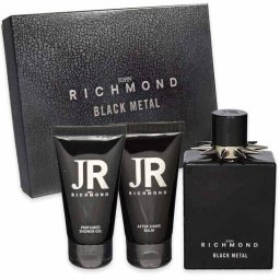 Set JOHN RICHMOND Black Metal Apa de Parfum 100ml + SG 50 ml + 50ml