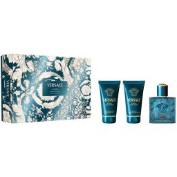 Set Versace Eros Apa de Toaleta 50ml + ASB 50ml + SG 50ml