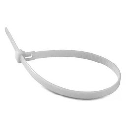 Fasete Prindere V-Tac 3.5mm / 20cm Rezistente la Rupere 18kg Set 100 Bucati Alb