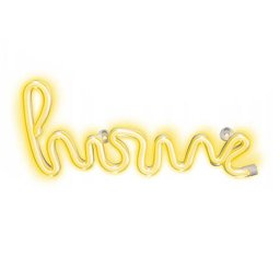 Lampa Decorativa Forever Light Neon LED Home USB Alb