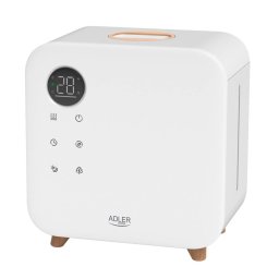 Umidificator Aer cu Ultrasunete Adler AD 7974 Capacitate 5.5L Display LED 3 Trepte de Intensitate Timer Telecomanda 24W Alb