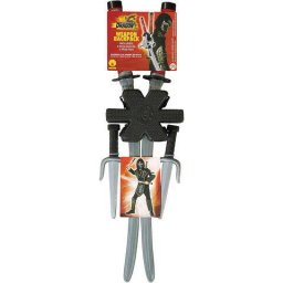 Set Rubies Arme Ninja Negru/Gri