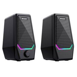 Boxe Desktop Tracer Loop 2.0 RGB 6W Negru