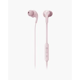 Casti Audio cu Fir Fresh 'n Rebel Flow Tip cu Microfon Conector USB-C Roz