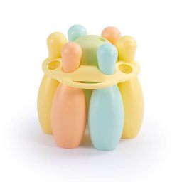 Set Dolu De Bowling Pastel 6 Popice 19CM Multicolor