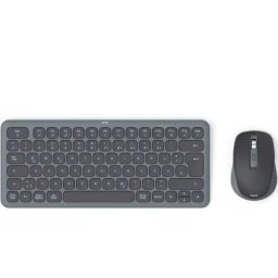 Kit Tastatura si Mouse Hama WKM-500 Wireless Bluetooth Layout QWERTY US Negru/Gri Inchis