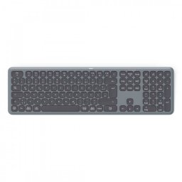 Tastatura Wireless Hama WK-550 2.4GHz RF / Bluetooth Layout US Negru/Gri