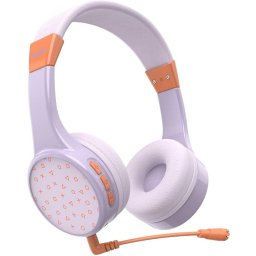 Casti pentru Copii Hama Teens Guard II Microfon Detasabil Bluetooth Mov/Portocaliu