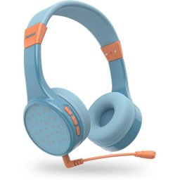 Casti pentru Copii Hama Teens Guard II Microfon Detasabil Bluetooth Albastru/Portocaliu