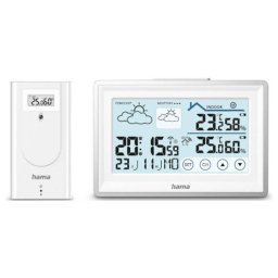 Statie Meteo Hama Bahamas cu Senzor Exterior Prognoza Alb