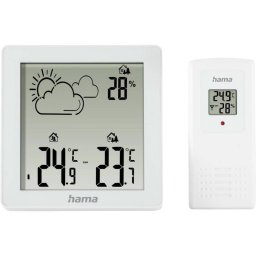 Statie Meteo Hama Zakynthos cu Senzor Exterior Alb