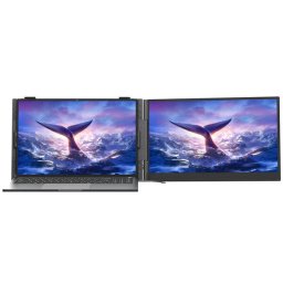 Monitor Portabil BLACKVIEW 14Inch Dual SCM6 Full HD LED
