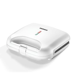 Sandwich Maker Daewoo SDA DSM25W Placi Antiaderente Maner Cool Touch 800W Alb
