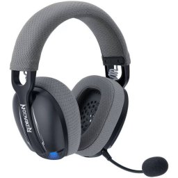 Casti Gaming Redragon H878BG Bluetooth cu Fir si Wireless Skuld Pro cu Iluminare Albastra Negre
