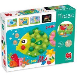 Joc Educativ GOULA Mozaic - Animalele din Jurul Nostru 53136 Varsta 3 Ani+ Multicolor