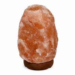 Lampa Decorativa Sare Himalaya Procart SALT2-3 Suport Lemn 2-3 kg Portocaliu